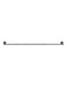 Round Single Towel Rail - Shadow Gunmetal