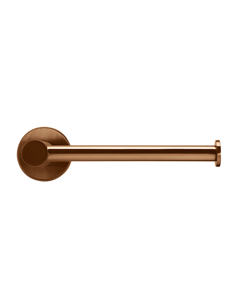 Meir Round Toilet Roll Holder - Lustre Bronze