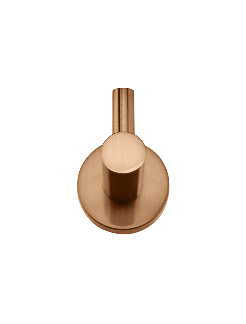 Meir Round Robe Hook - Lustre Bronze