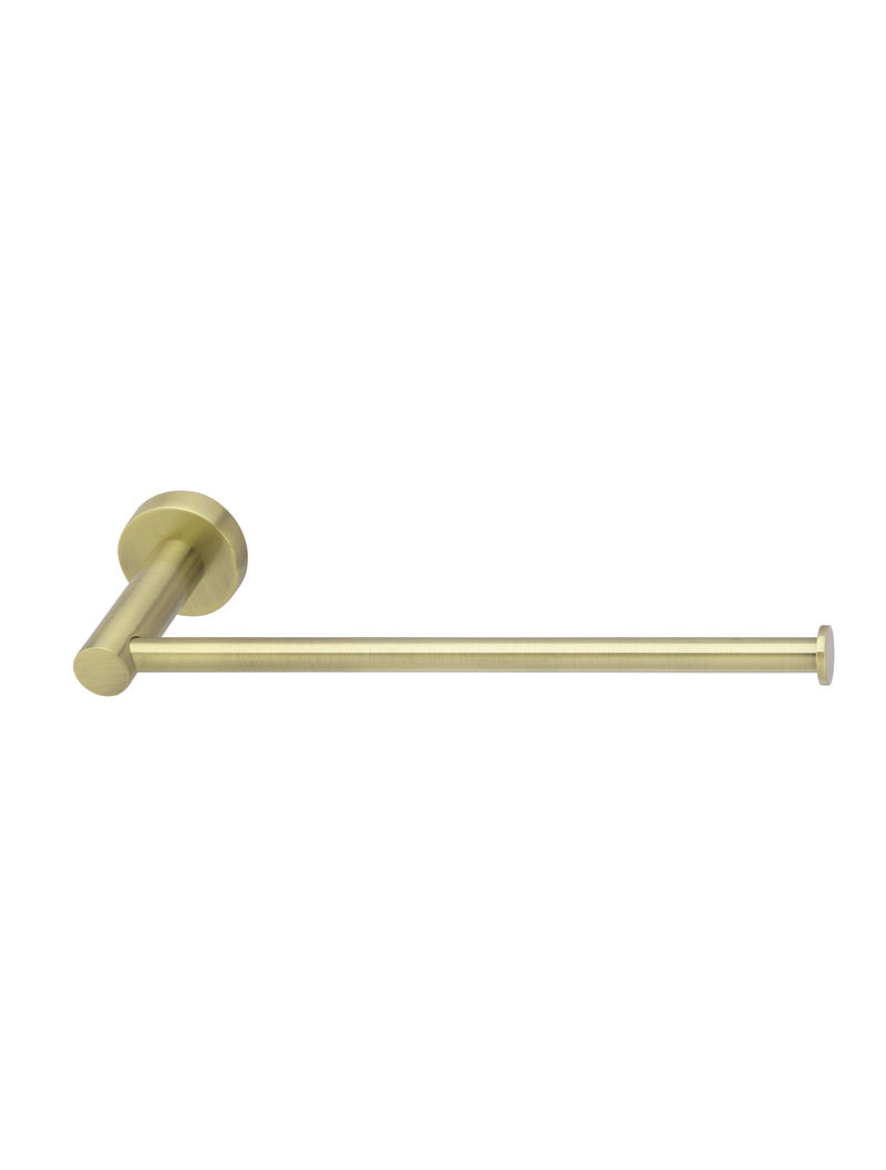 Round Guest Towel Rail - PVD Tiger Bronze