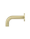 Universal Round Curved Spout 130mm - PVD Tiger Bronze