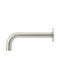 Meir Universal Round Curved Spout - PVD Brushed Nickel