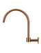 Meir Round High-Rise Swivel Wall Spout - Lustre Bronze