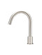Round Hob Mounted Swivel Spout - PVD Brushed Nickel