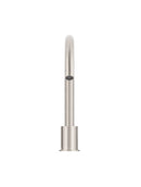 Round Hob Mounted Swivel Spout - PVD Brushed Nickel