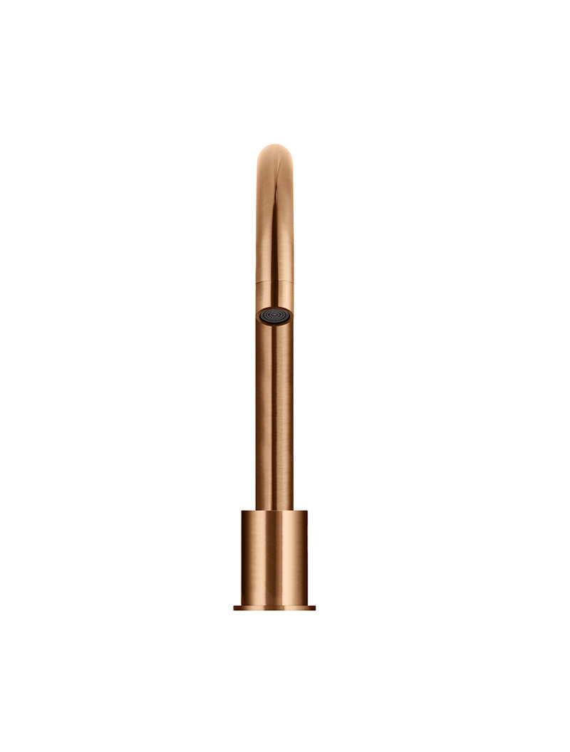 Meir Round Hob Mounted Swivel Spout - Lustre Bronze