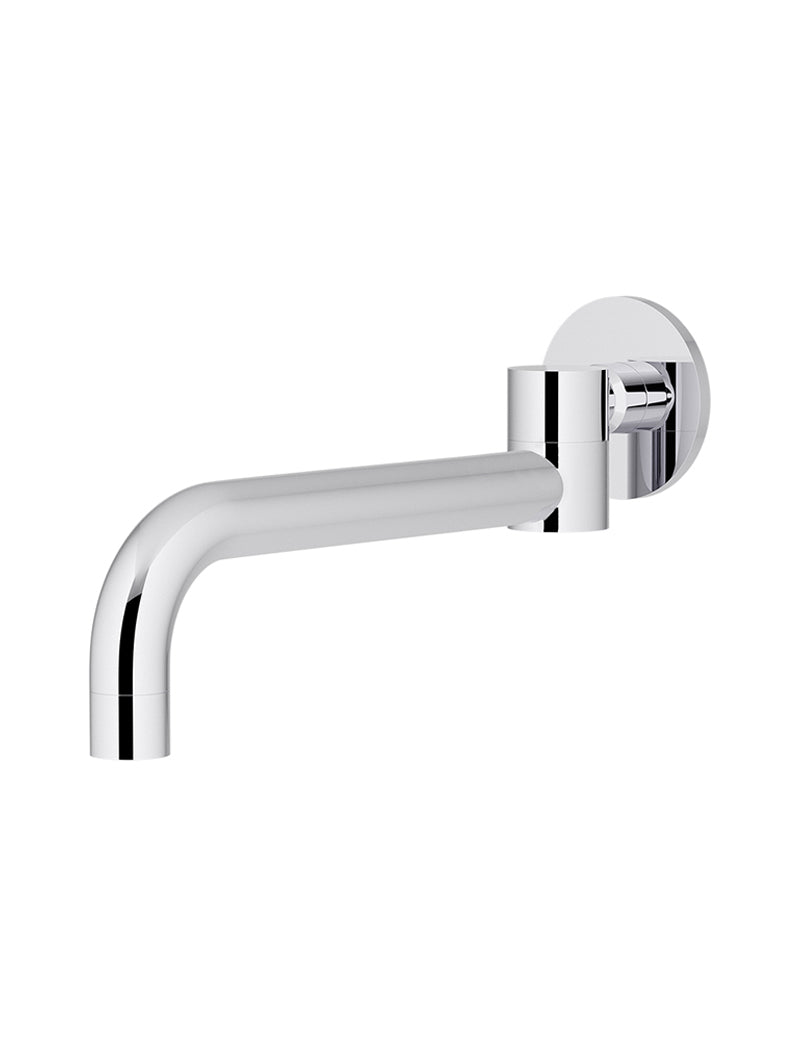 Meir Round Swivel Wall Spout - Polished Chrome