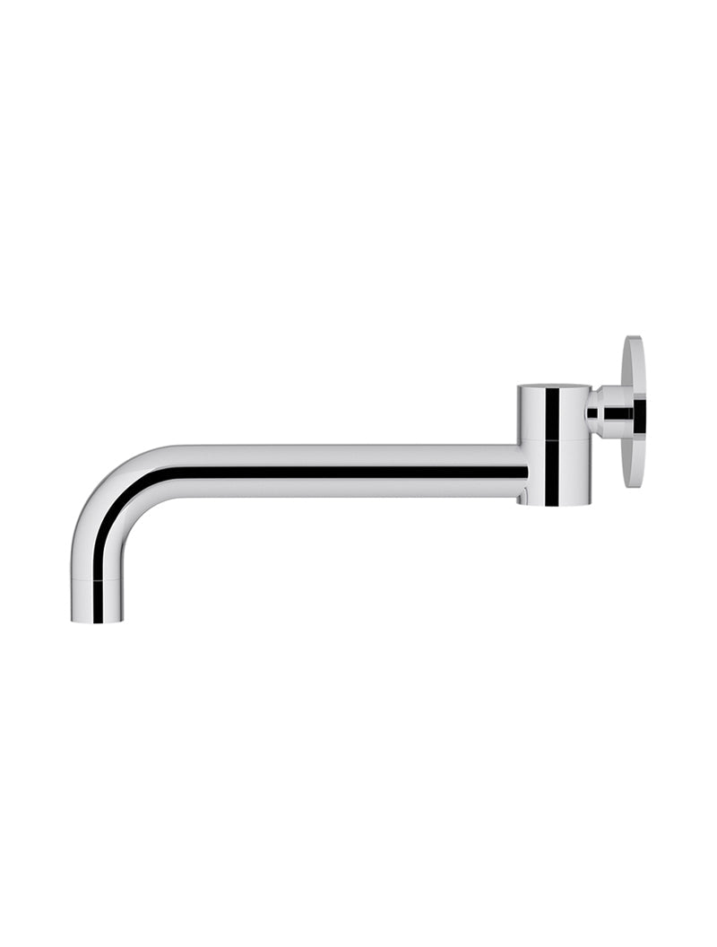 Meir Round Swivel Wall Spout - Polished Chrome