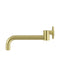 Meir Round Swivel Wall Spout - PVD Tiger Bronze