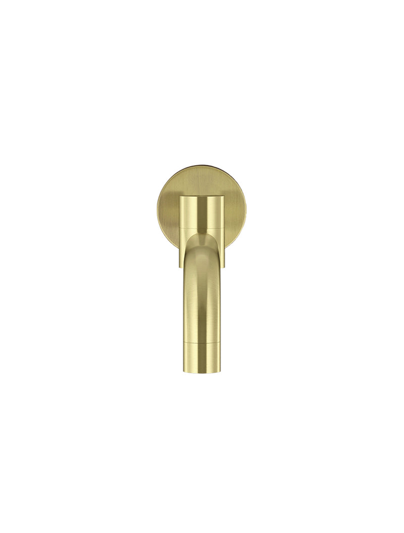 Meir Round Swivel Wall Spout - PVD Tiger Bronze