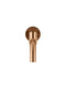 Meir Round Swivel Wall Spout - Lustre Bronze