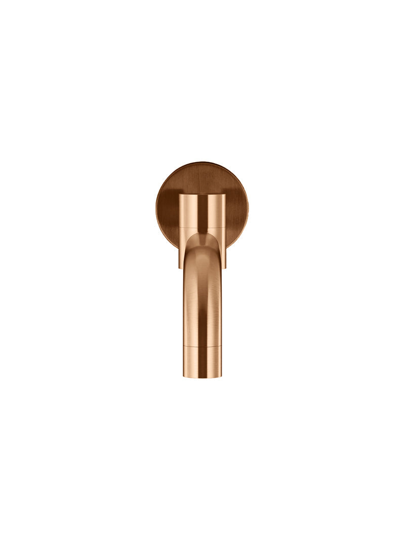 Meir Round Swivel Wall Spout - Lustre Bronze