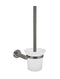 Round Toilet Brush & Holder - Shadow Gunmetal