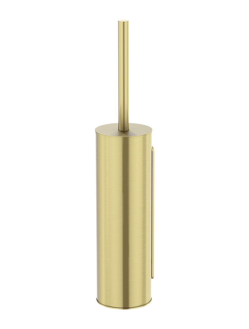 Meir Round Toilet Brush & Holder - PVD Tiger Bronze