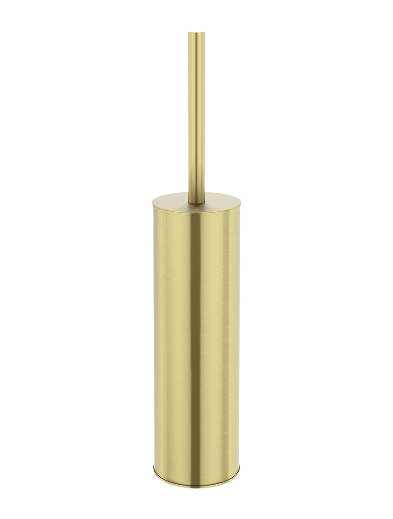 Meir Round Toilet Brush & Holder - PVD Tiger Bronze