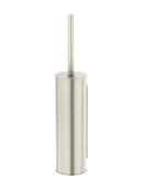 Meir Round Toilet Brush & Holder - PVD Brushed Nickel