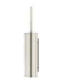 Meir Round Toilet Brush & Holder - PVD Brushed Nickel