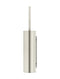 Round Toilet Brush & Holder - PVD Brushed Nickel