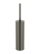 Meir Round Toilet Brush & Holder - Shadow Gunmetal