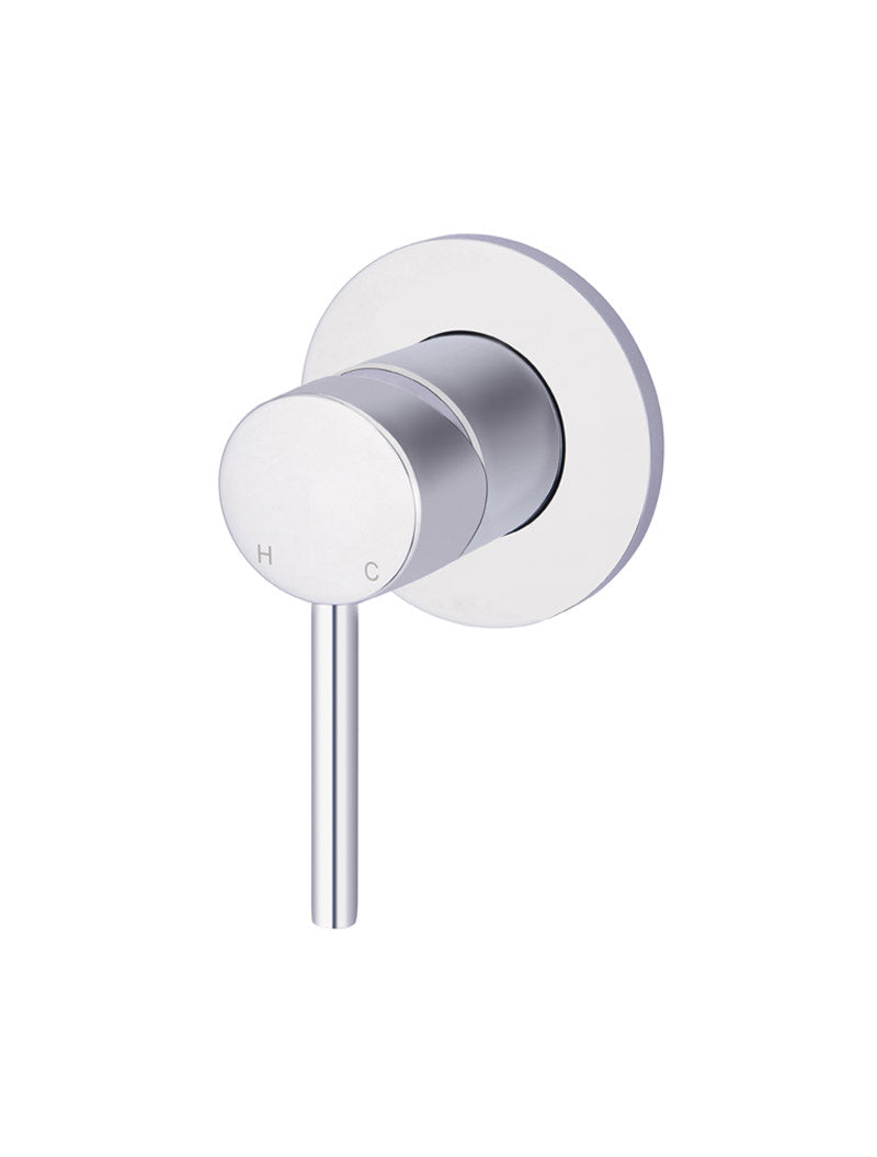 Round Wall Mixer - Polished Chrome