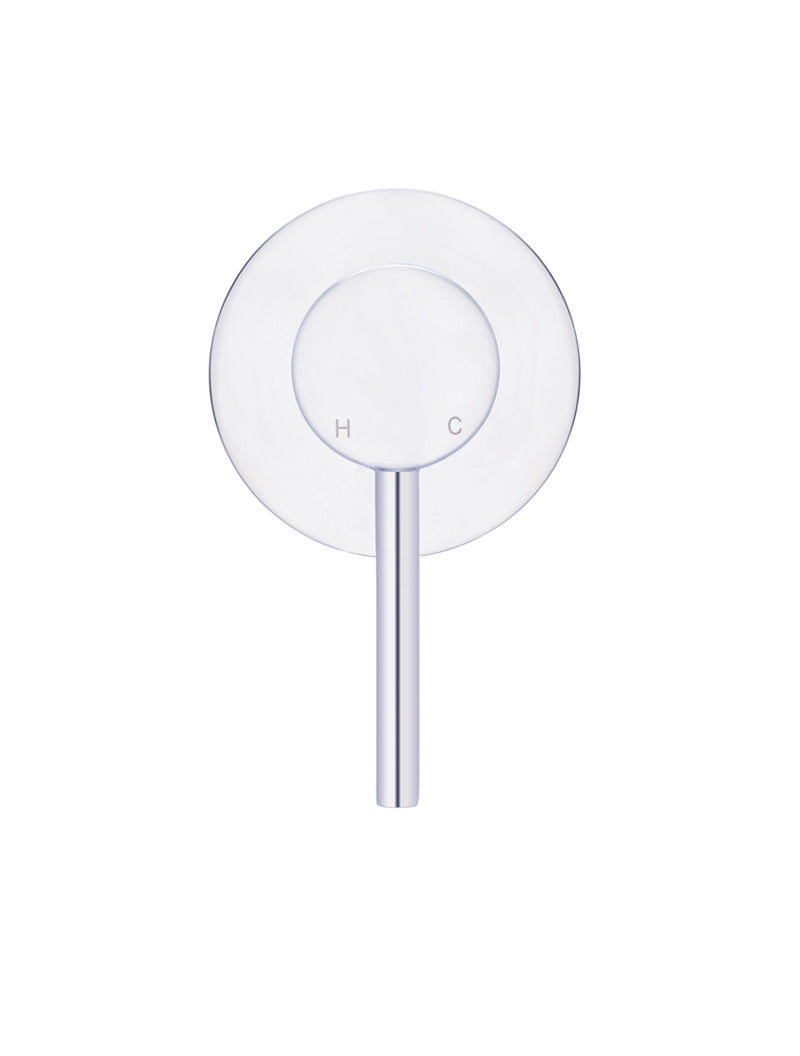 Meir Round Wall Mixer - Polished Chrome