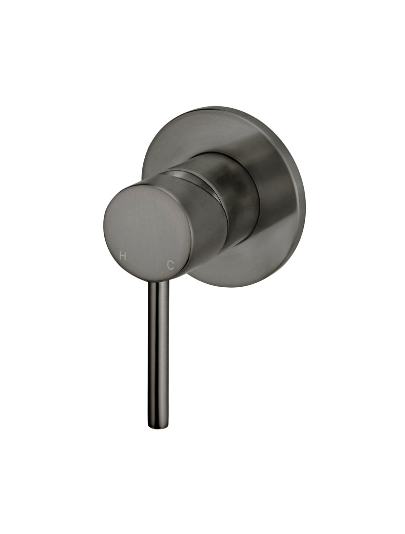 Meir Round Wall Mixer - Shadow Gunmetal