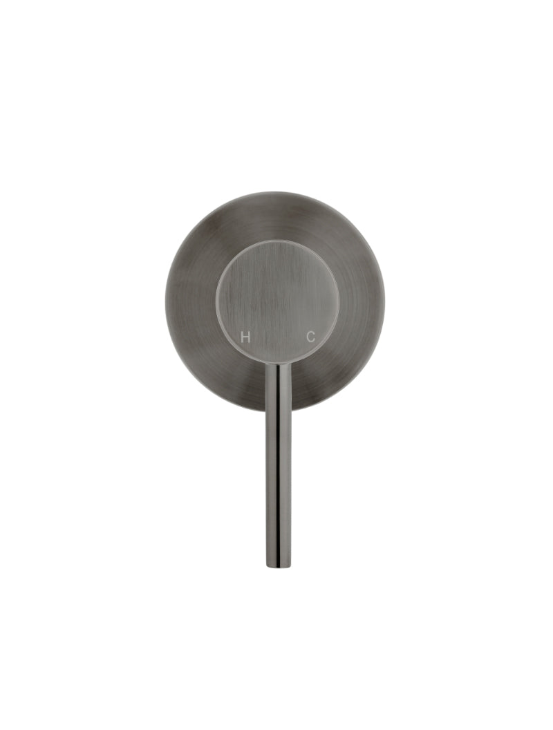 Meir Round Wall Mixer - Shadow Gunmetal