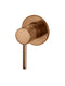 Meir Round Wall Mixer - Lustre Bronze