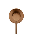 Round Wall Mixer - Lustre Bronze