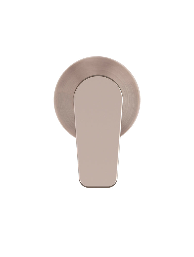 Meir Round Wall Mixer Paddle Handle - Champagne