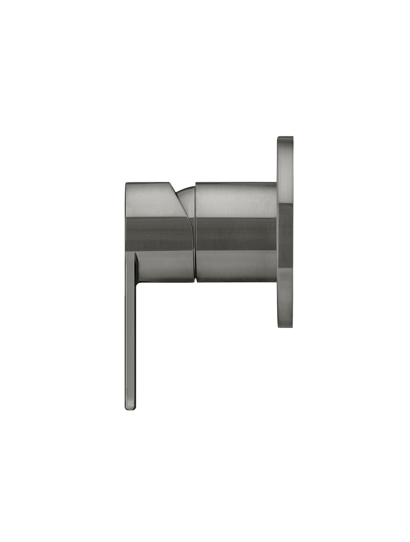 Meir Round Wall Mixer Paddle Handle - Shadow Gunmetal