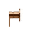 Meir Round Wall Mixer Paddle Handle - Lustre Bronze