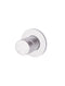 Meir Round Wall Mixer Pinless Handle - Polished Chrome