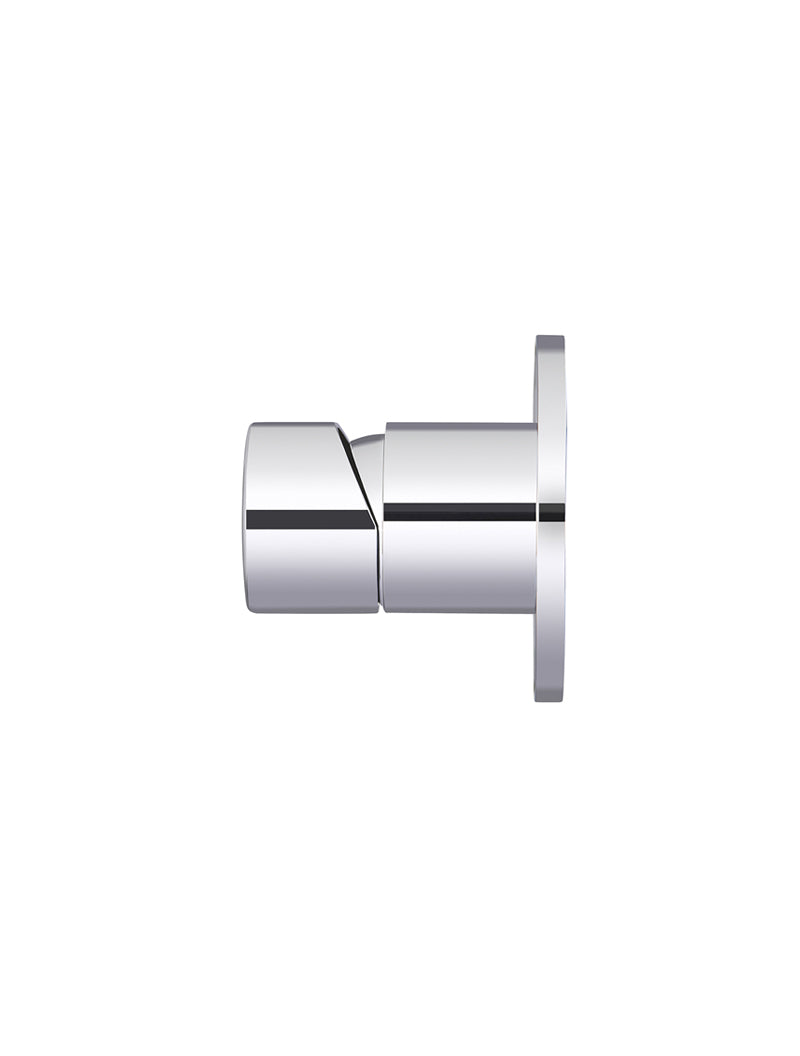 Meir Round Wall Mixer Pinless Handle - Polished Chrome