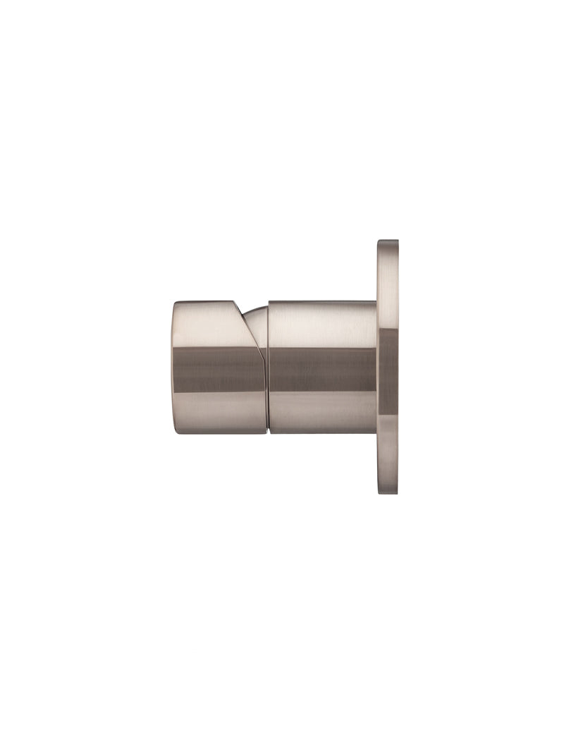 Meir Round Wall Mixer Pinless Handle - Champagne