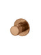 Meir Round Wall Mixer Pinless Handle - Lustre Bronze