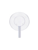 Meir Round Wall Mixer Short Pin lever - Polished Chrome