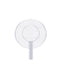 Meir Round Wall Mixer Short Pin lever - Polished Chrome