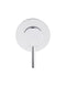 Meir Round Wall Mixer Short Pin lever - Polished Chrome
