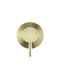 Meir Round Wall Mixer Short Pin lever - Tiger Bronze