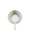 Meir Round Wall Mixer Short Pin lever Brushed Nickel