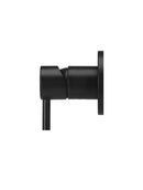 Meir Round Wall Mixer Short Pin lever - Matte Black