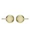 Round Quarter Turn Wall Top Assemblies - PVD Tiger Bronze