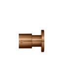 Meir Round Quarter Turn Wall Top Assemblies - Lustre Bronze