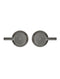 Meir Round Quarter Turn Wall Top Assemblies - Shadow Gunmetal
