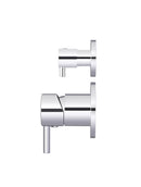 Meir Round Diverter Mixer - Polished Chrome