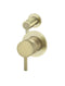 Meir Round Diverter Mixer - Tiger Bronze PVD