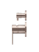 Meir Round Diverter Mixer Paddle Handle - Champagne