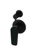 Meir Round Diverter Mixer Paddle Handle - Matte Black