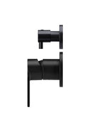 Meir Round Diverter Mixer Paddle Handle - Matte Black